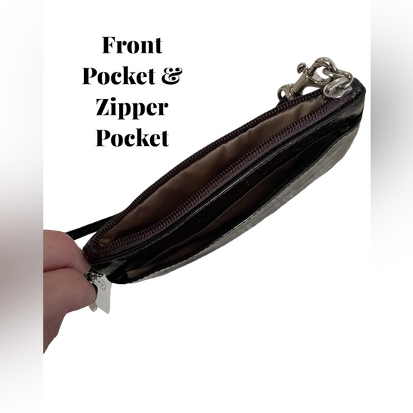 NWT-Coach Wristlet & Handkerchief: Mahogany - Picture 5 of 8